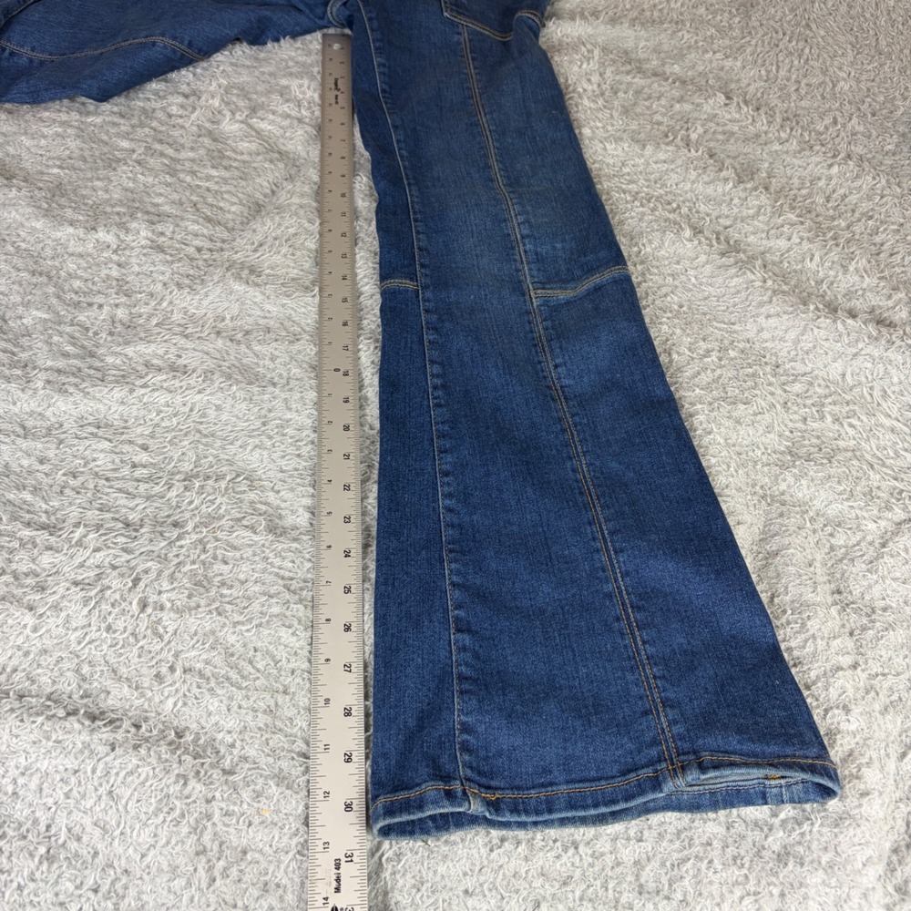 Anthropologie Pilcro and the Letterpress High Rise Bootcut Jeans Blue Size 28 - Picture 6 of 11